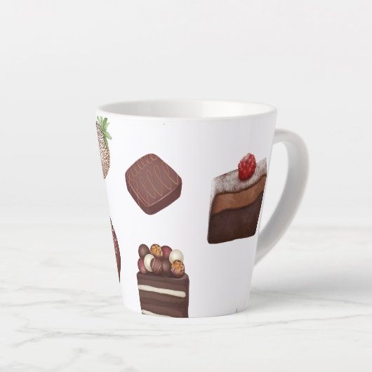 Chocolate Lovers Latte Mok (Rechterhoek)