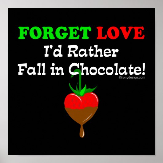 Chocolate Lovers Poster (Voorkant)