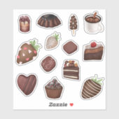 Chocolate Lovers Sticker (Vel)
