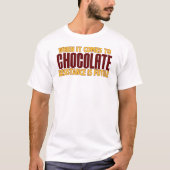 Chocolate Lovers T-shirt (Voorkant)