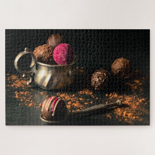 Chocolate Lovers Truffels Legpuzzel (Horizontaal)