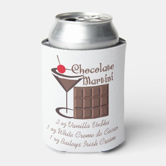 Chocolate Martini Blikjeskoeler (Blikje Voorkant)