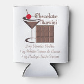 Chocolate Martini Blikjeskoeler (Voorkant)