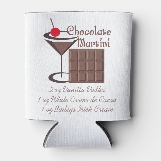 Chocolate Martini Blikjeskoeler (Voorkant)