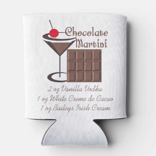 Chocolate Martini Blikjeskoeler (Achterkant)