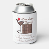 Chocolate Martini Blikjeskoeler (Blikje Achterkant)