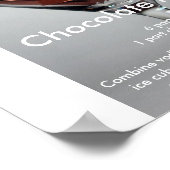 Chocolate Martini Poster (Hoek)