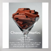 Chocolate Martini Poster (Voorkant)
