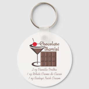 Chocolate Martini Sleutelhanger
