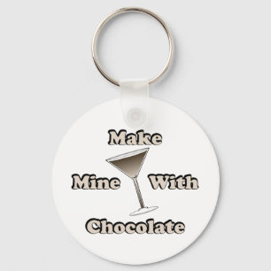 Chocolate Martini Sleutelhanger