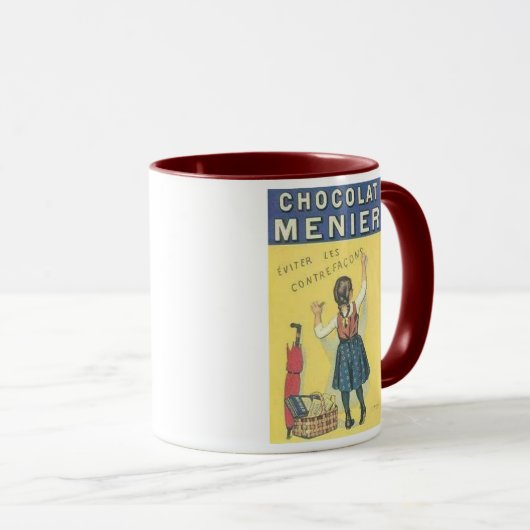 Chocolate Menier Ad Mok (Voorkant rechts)