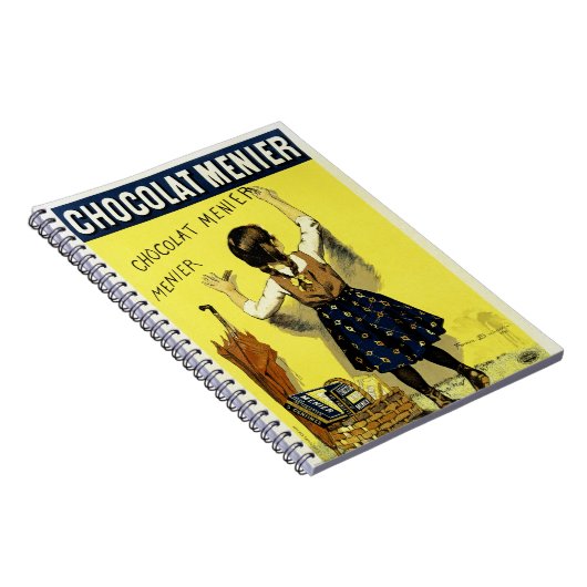 Chocolate Menier Notitieboek (Rechterzijde)