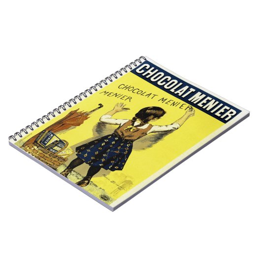 Chocolate Menier Notitieboek (Linkerzijde)