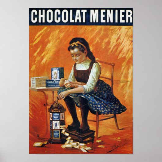 Chocolate Menier Poster (Voorkant)
