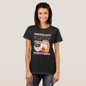 Chocolate Milk Fixes Alles T-shirt (Voorkant volledig)