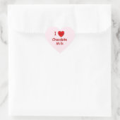 Chocolate Milk Love Hart Sticker (Tas)