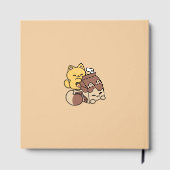 Chocolate Milk Sipping on Bliss – Kawaii Cat Food  Gastenboek (Achterkant)