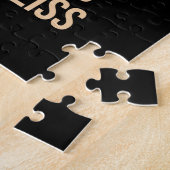 Chocolate Milk Sipping on Bliss – Kawaii Cat Food Legpuzzel (Zijkant)