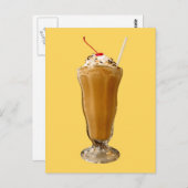 Chocolate Milkshake Briefkaart (Voorkant / Achterkant)