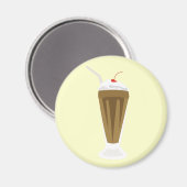 Chocolate Milkshake Magnet (Voorkant / Achterkant)