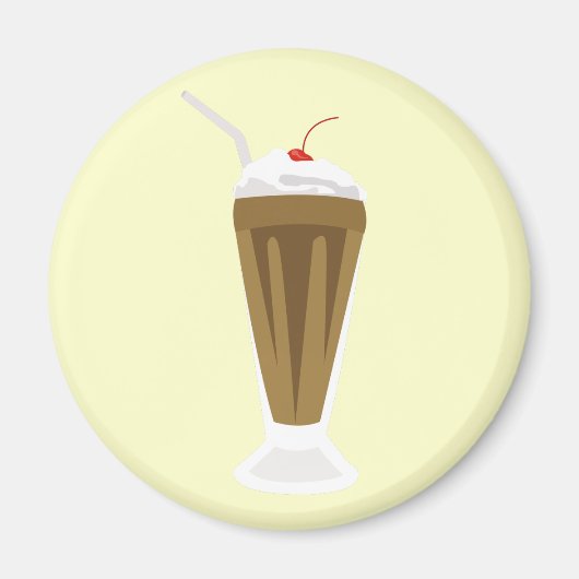 Chocolate Milkshake Magnet (Voorkant)