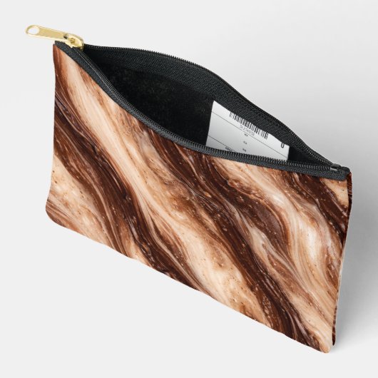 Chocolate Milkshake Marble Texture Etui (Open)