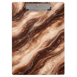 Chocolate Milkshake Marble Texture Klembord