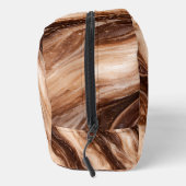 Chocolate Milkshake Marble Texture Toilettasje (Rechts)