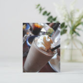 Chocolate Milkshake Post Card Briefkaart (Staand voorkant)