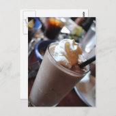 Chocolate Milkshake Post Card Briefkaart (Voorkant / Achterkant)