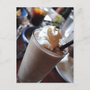 Chocolate Milkshake Post Card Briefkaart