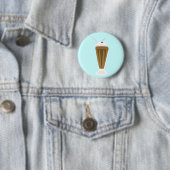 Chocolate Milkshake Ronde Button 5,7 Cm (In situ)