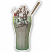 Chocolate Milkshake Sticker (Voorkant)