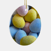 Chocolate Mini Eggs Keramisch Ornament (Rechts)