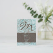 Chocolate Mint Chubby-Visitekaartje Visitekaartje (Staand voorkant)