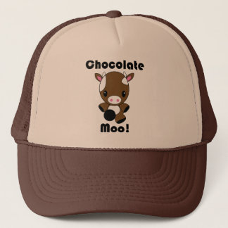 Chocolate Moo Kawaii Cow Trucker Pet