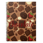 Chocolate notebook notitieboek (Voorkant)
