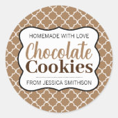 Chocolate (of elke andere tekst) Koekjes Label CK0 (Voorkant)