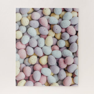 Chocolate paaseieren legpuzzel