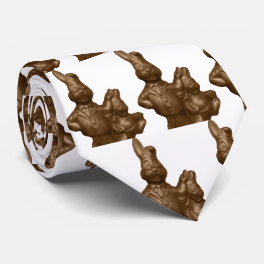 Chocolate paashes stropdas (Opgerold)