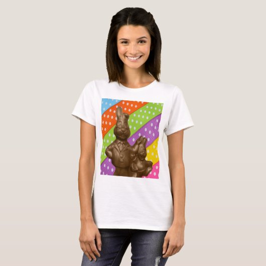 Chocolate paashes t-shirt (Voorkant volledig)