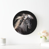 Chocolate Palomino Rocky Mountain Horse Grote Klok (Huis)