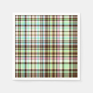 Chocolate Pastels Pset 1-PAPIER PARTY NAPKINS Servetten