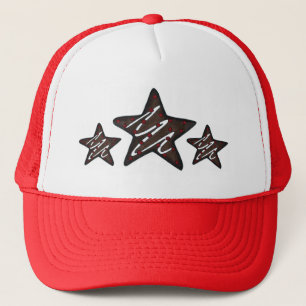 Chocolate Peppermint Star KerstfeestKoekje Trucker Pet