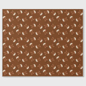 Chocolate Pi Cute Wiskunde Pi Day Gift Wrapping Pa Cadeaupapier (Vlak)