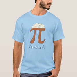 Chocolate Pi-Wiskunde leraar T-shirt