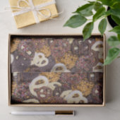 Chocolate Pretzels Pattern Tissuepapier (Geschenk)