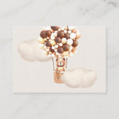 Chocolate raad hoeveel tickets voor Beren ballonne Informatiekaartje (Achterkant)