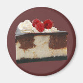 Chocolate Raspberry Cheesecake Magneet (Voorkant)
