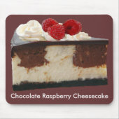Chocolate Raspberry Cheesecake Muismat (Voorkant)